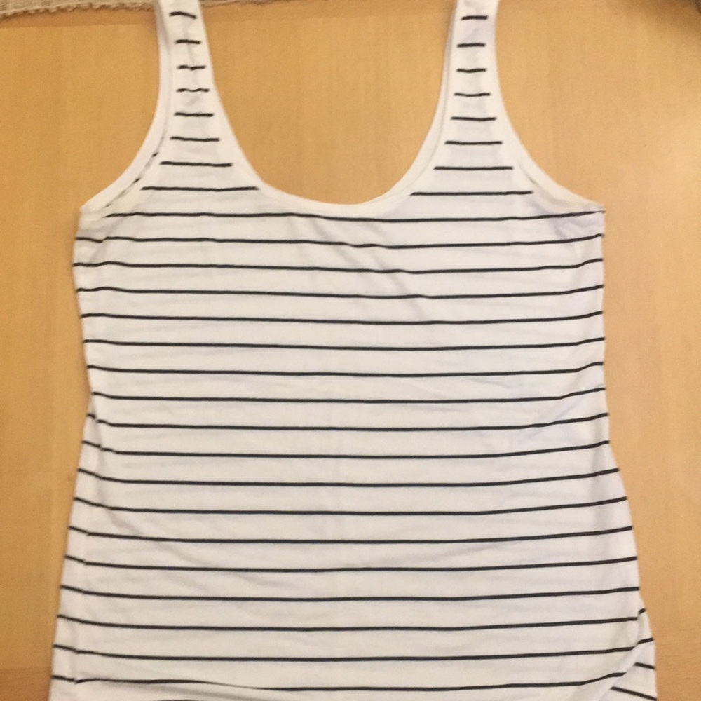 Club Monaco striped tank top
